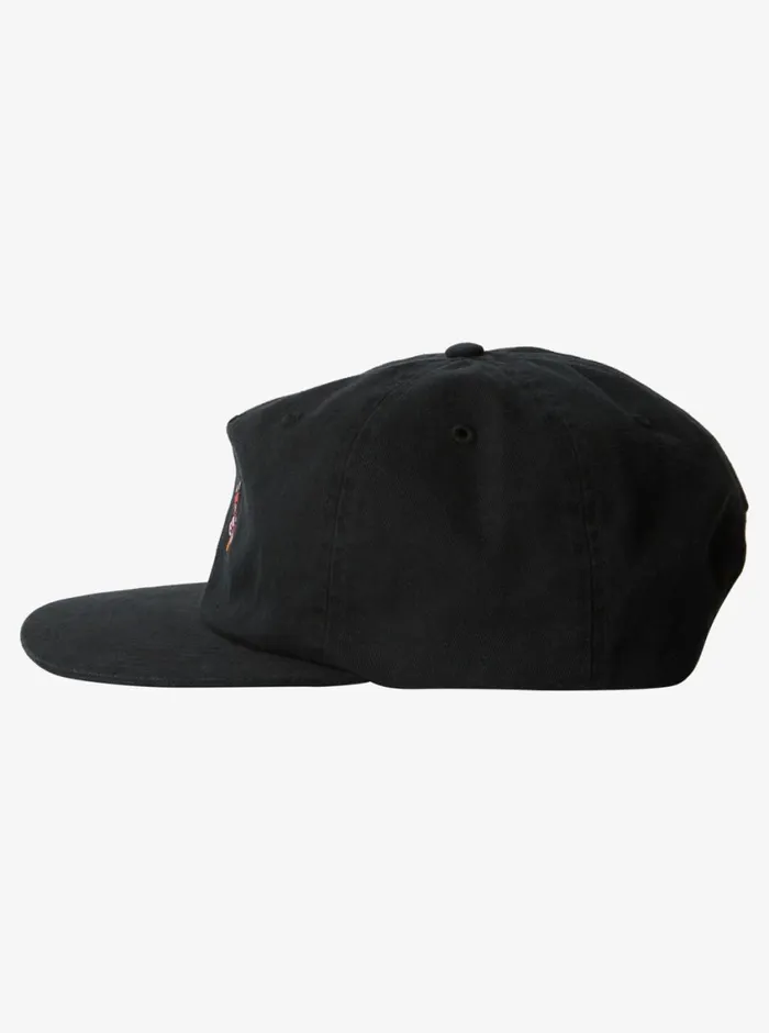 Quiksilver Doggin Cap Snapback Hat Black Mens Hats