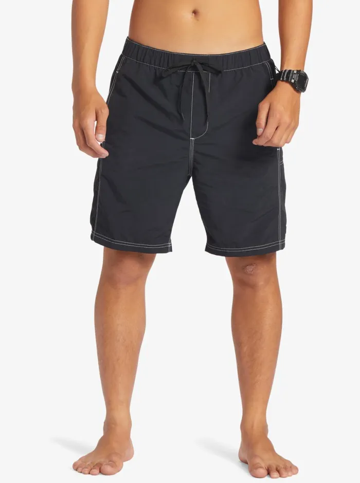 Quiksilver Drainer Amphibian 185034 Hybrid Shorts Black Mens Shorts and Amphibians Quiksilver Drainer Amphibian 185034 Hybrid Shorts Black Mens Shorts and Amphibians