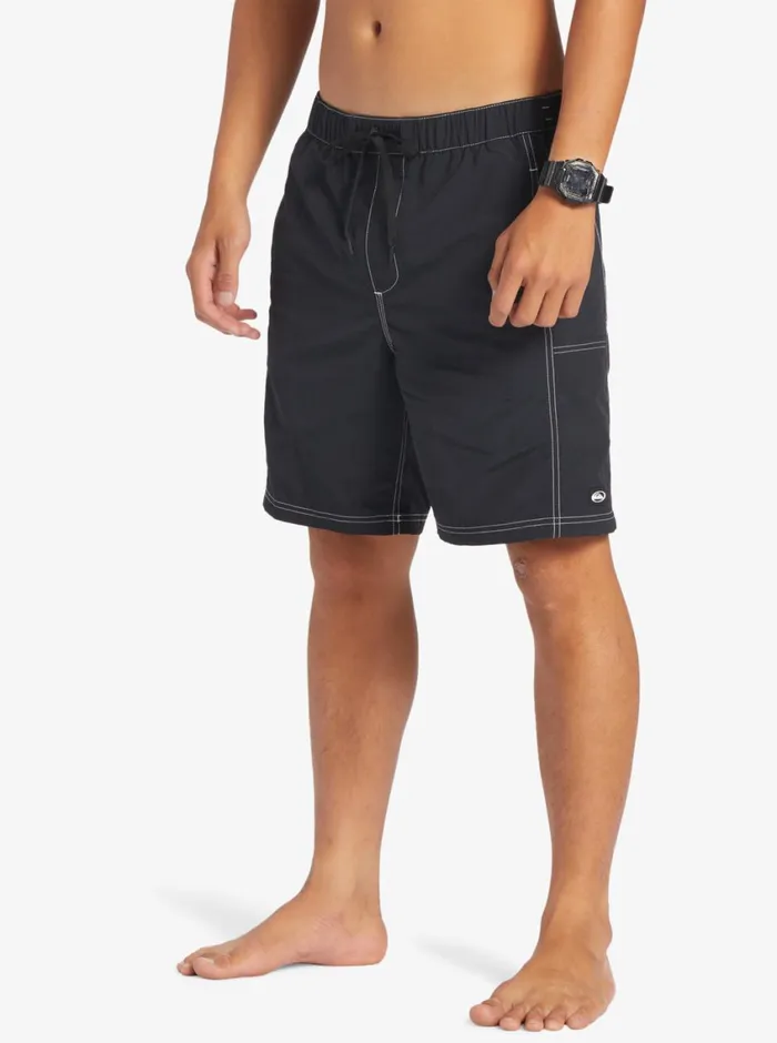Quiksilver Drainer Amphibian 185034 Hybrid Shorts Black Mens Shorts and Amphibians Quiksilver Drainer Amphibian 185034 Hybrid Shorts Black Mens Shorts and Amphibians