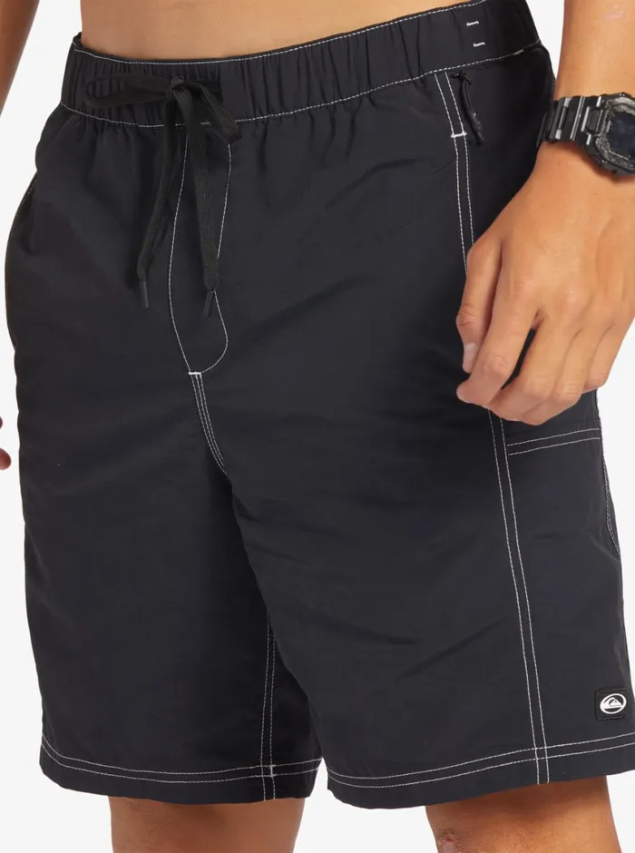 Quiksilver Drainer Amphibian 185034 Hybrid Shorts Black Mens Shorts and Amphibians Quiksilver Drainer Amphibian 185034 Hybrid Shorts Black Mens Shorts and Amphibians
