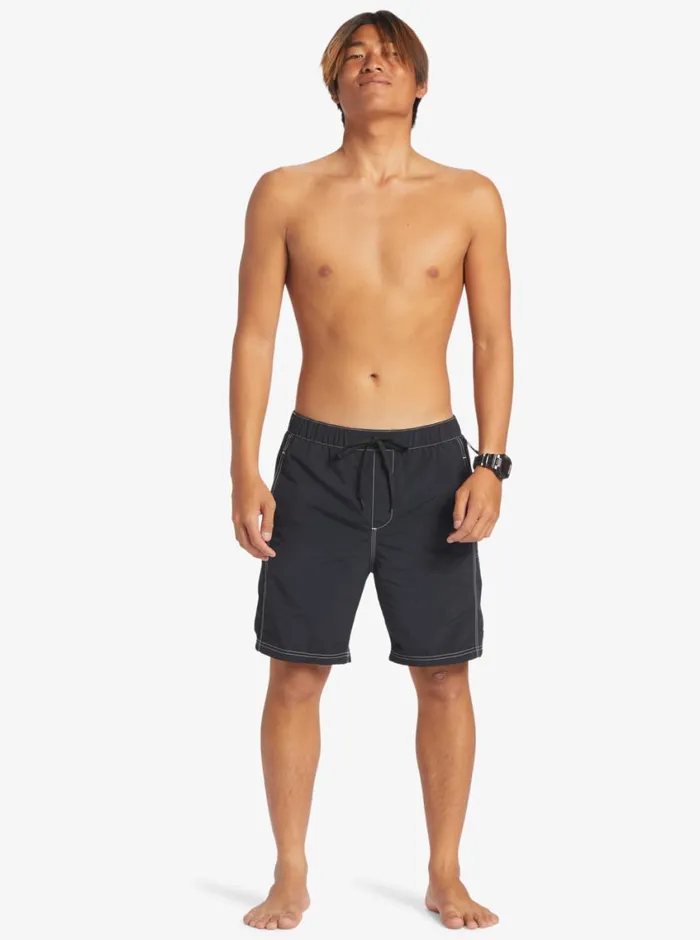 Quiksilver Drainer Amphibian 185034 Hybrid Shorts Black Mens Shorts and Amphibians Quiksilver Drainer Amphibian 185034 Hybrid Shorts Black Mens Shorts and Amphibians