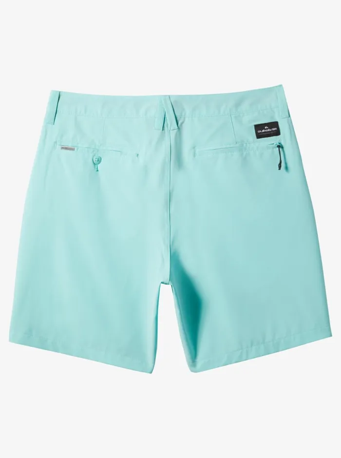 Quiksilver E Ocean Union 18034 Amphibian Boardshorts Angel Blue Mens Shorts and Amphibians