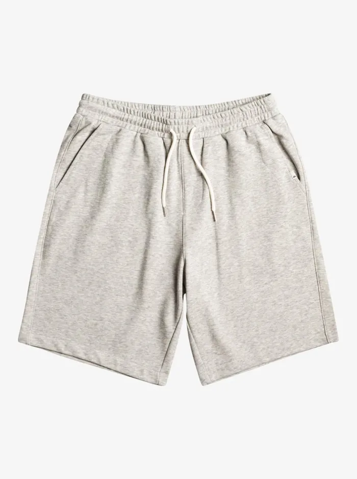 Quiksilver Essentials Sweat Shorts Light Grey Heather Mens Pants