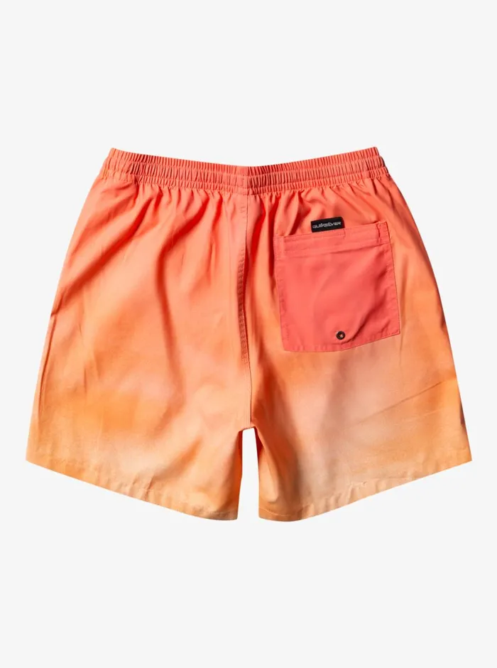 Quiksilver Everyday Breeze 17034 Volleys Copper Tan Mens Elastic Waist