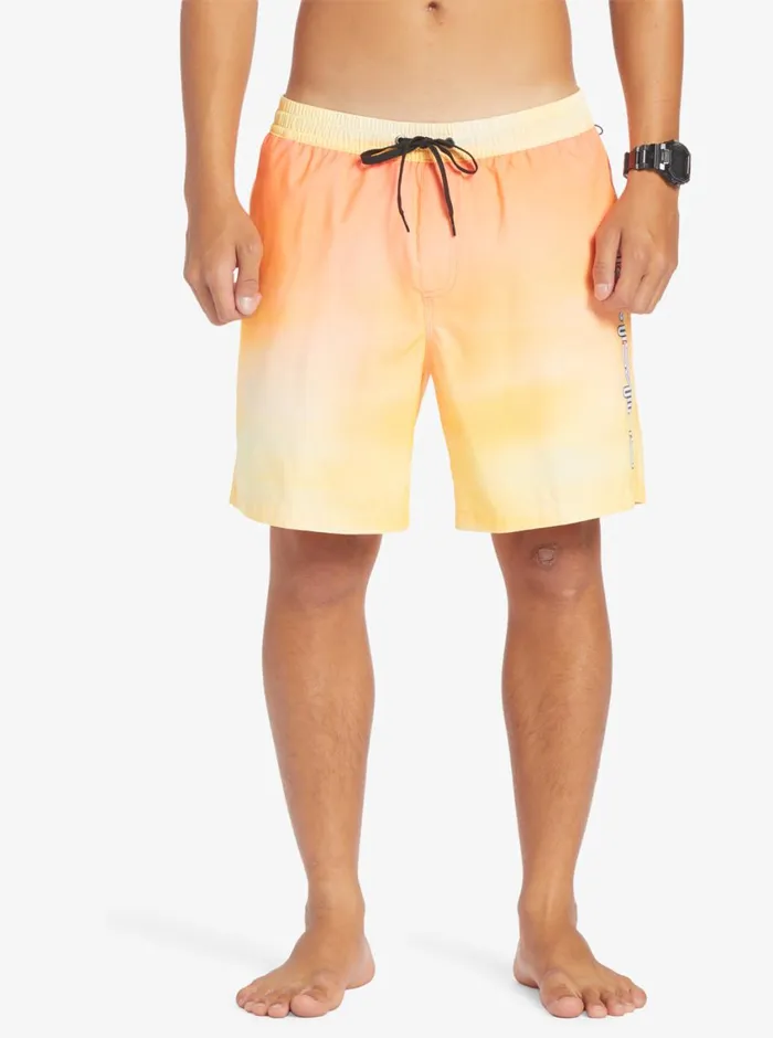 Quiksilver Everyday Breeze 17034 Volleys Copper Tan Mens Elastic Waist