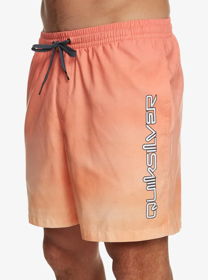Quiksilver Everyday Breeze 17034 Volleys Copper Tan Mens Elastic Waist