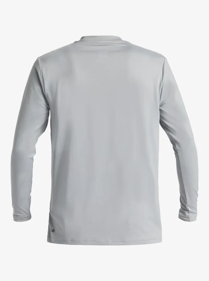 Quiksilver Everyday Long Sleeve Surf Tee Quarry Mens Rashguards