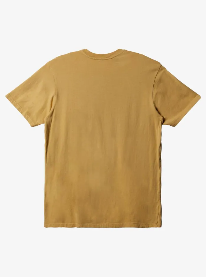 Quiksilver Everyday Pocket TShirt Ochre Mens Tees