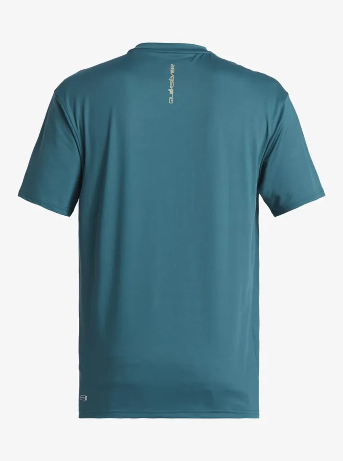 Quiksilver Everyday Surf Tee Colonial Blue Mens Rashguards Quiksilver Everyday Surf Tee Colonial Blue Mens Rashguards