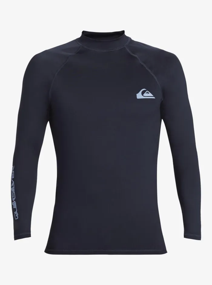 Quiksilver Everyday UPF50 Long Sleeve Surf Tee Dark Navy Mens Rashguards