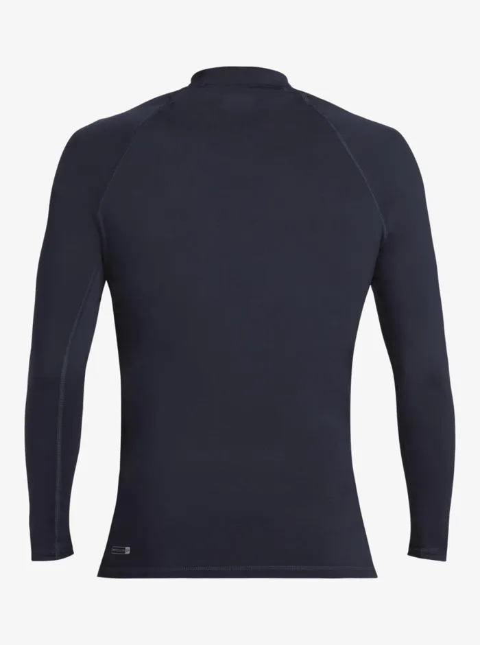 Quiksilver Everyday UPF50 Long Sleeve Surf Tee Dark Navy Mens Rashguards Quiksilver Everyday UPF50 Long Sleeve Surf Tee Dark Navy Mens Rashguards