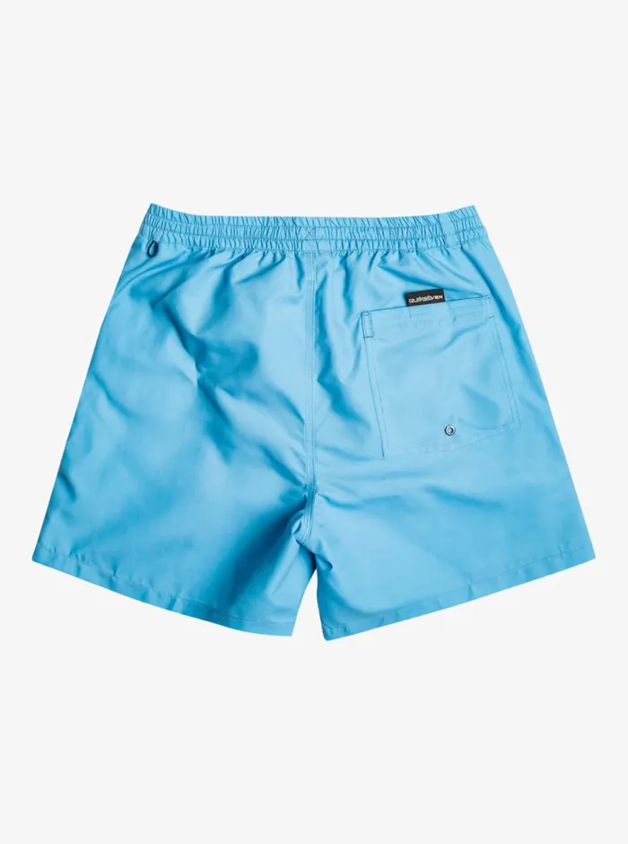 Quiksilver Everyday Vert 16034 Volleys Azure Blue Mens Elastic Waist Quiksilver Everyday Vert 16034 Volleys Azure Blue Mens Elastic Waist