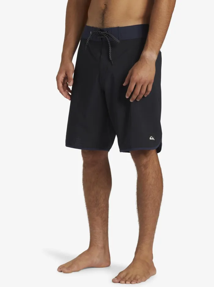 Quiksilver Highline Scallop 19034 Boardshorts Black Mens Boardshorts Quiksilver Highline Scallop 19034 Boardshorts Black Mens Boardshorts
