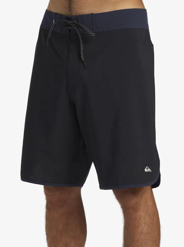 Quiksilver Highline Scallop 19034 Boardshorts Black Mens Boardshorts Quiksilver Highline Scallop 19034 Boardshorts Black Mens Boardshorts