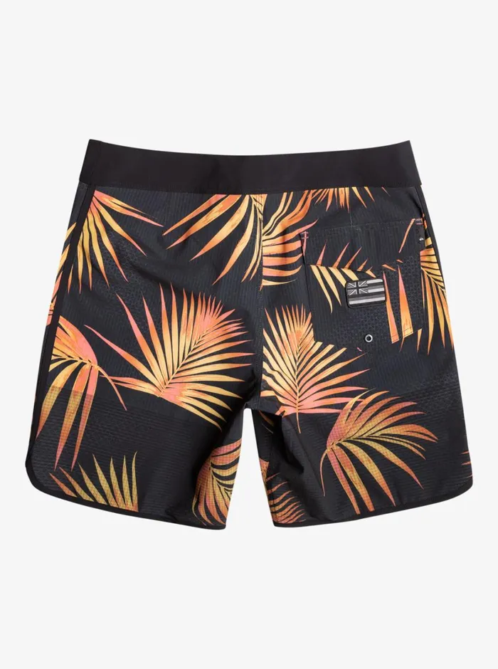 Quiksilver Highline Scallop 19034 Boardshorts Mineral Red Mens Shorts and Amphibians