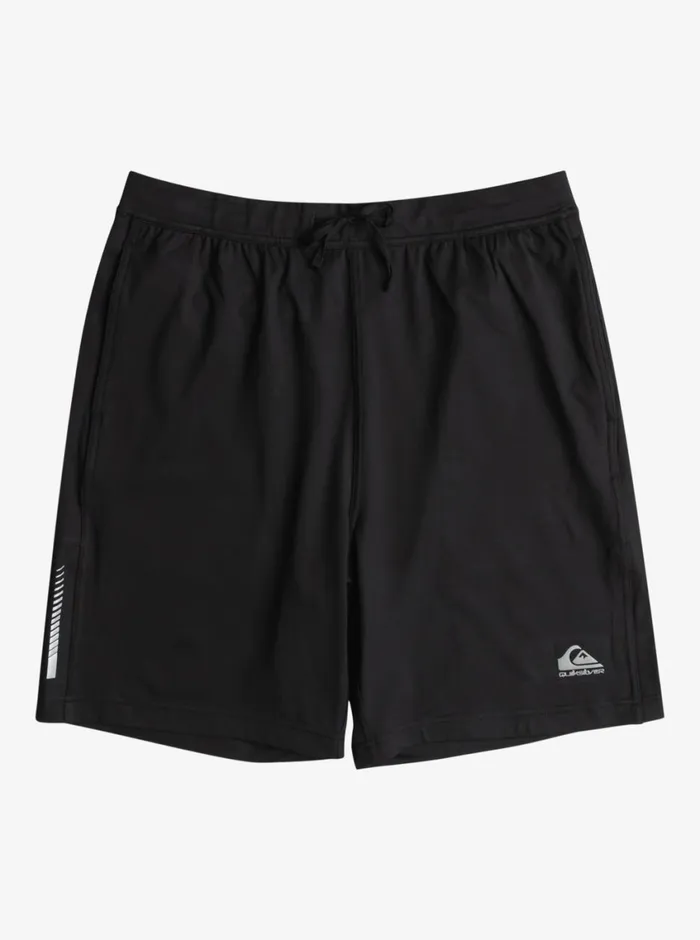 Quiksilver Knit 18034 Technical Training Shorts True Black Mens Shorts and Amphibians Quiksilver Knit 18034 Technical Training Shorts True Black Mens Shorts and Amphibians