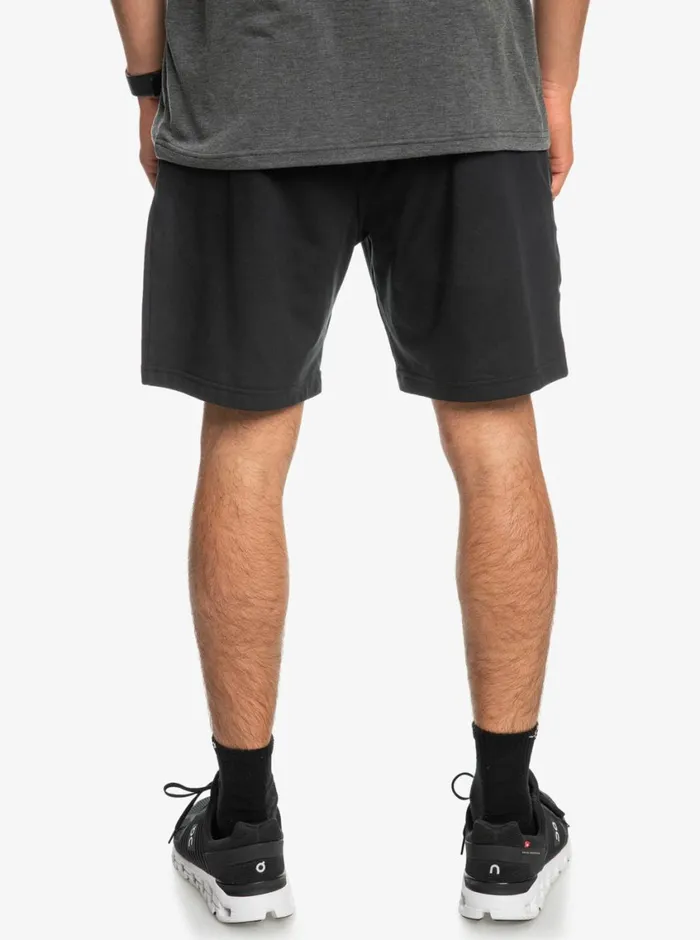 Quiksilver Knit 18034 Technical Training Shorts True Black Mens Shorts and Amphibians Quiksilver Knit 18034 Technical Training Shorts True Black Mens Shorts and Amphibians