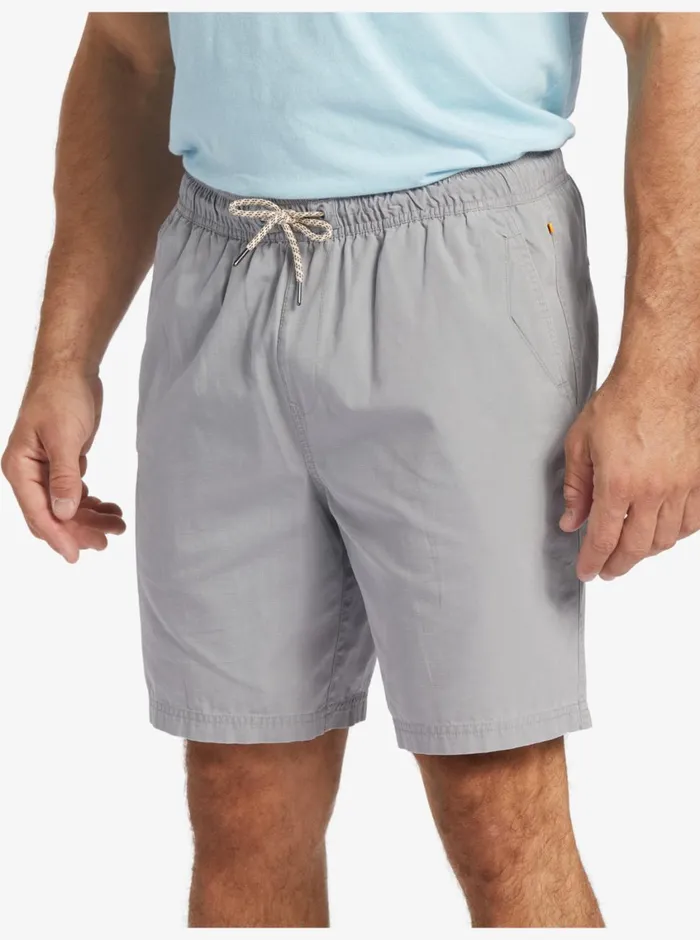 Quiksilver Last Light Elastic Waist 19034 Shorts Sharkskin MensWaterman Shorts and Amphibians Quiksilver Last Light Elastic Waist 19034 Shorts Sharkskin MensWaterman Shorts and Amphibians