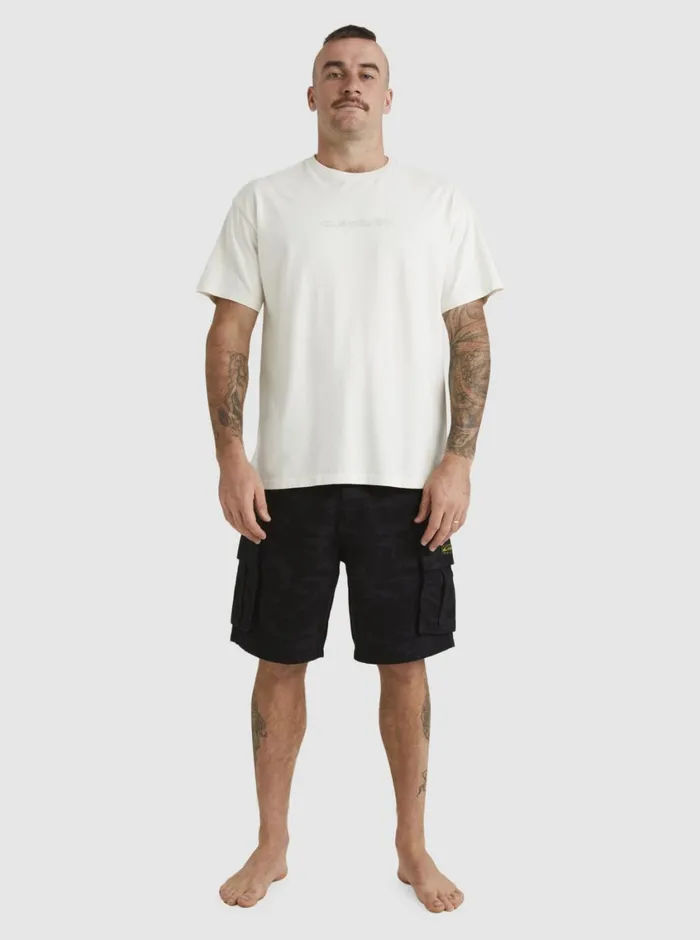 Quiksilver Mikey Cargo Shorts Tarmac Mongrel Camo Mens Shorts and Amphibians Quiksilver Mikey Cargo Shorts Tarmac Mongrel Camo Mens Shorts and Amphibians