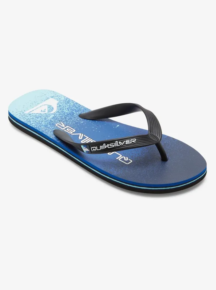 Quiksilver Molokai Art II Sandals Blackblueblue Mens Sandals