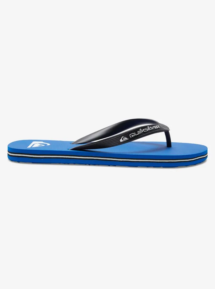 Quiksilver Molokai Core FlipFlops Blue 1 Mens Sandals Quiksilver Molokai Core FlipFlops Blue 1 Mens Sandals