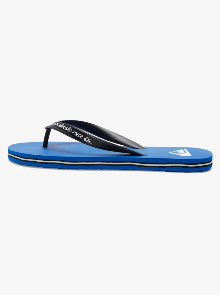 Quiksilver Molokai Core FlipFlops Blue 1 Mens Sandals Quiksilver Molokai Core FlipFlops Blue 1 Mens Sandals