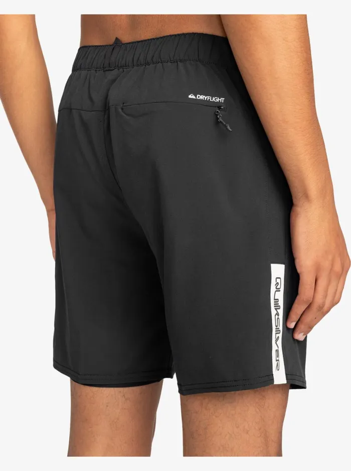 Quiksilver Omni 17034 Training Shorts Black Mens Shorts and Amphibians Quiksilver Omni 17034 Training Shorts Black Mens Shorts and Amphibians