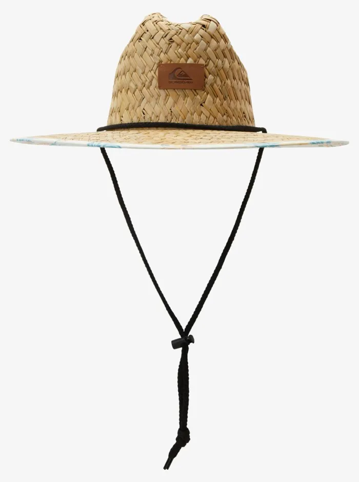 Quiksilver Outsider Straw Lifeguard Hat Birch Mens Hats
