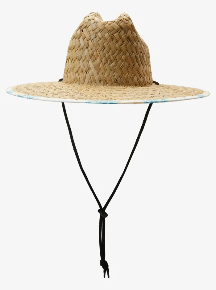 Quiksilver Outsider Straw Lifeguard Hat Birch Mens Hats