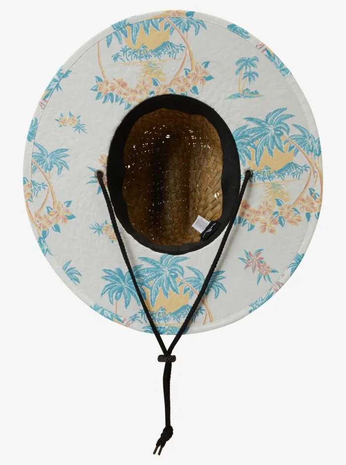 Quiksilver Outsider Straw Lifeguard Hat Birch Mens Hats