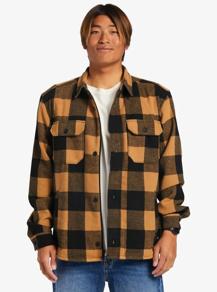 Quiksilver Pickston Jacket Bone Brown Pickston Mens Jackets Quiksilver Pickston Jacket Bone Brown Pickston Mens Jackets