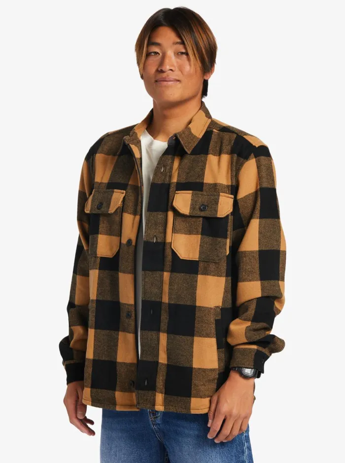 Quiksilver Pickston Jacket Bone Brown Pickston Mens Jackets Quiksilver Pickston Jacket Bone Brown Pickston Mens Jackets