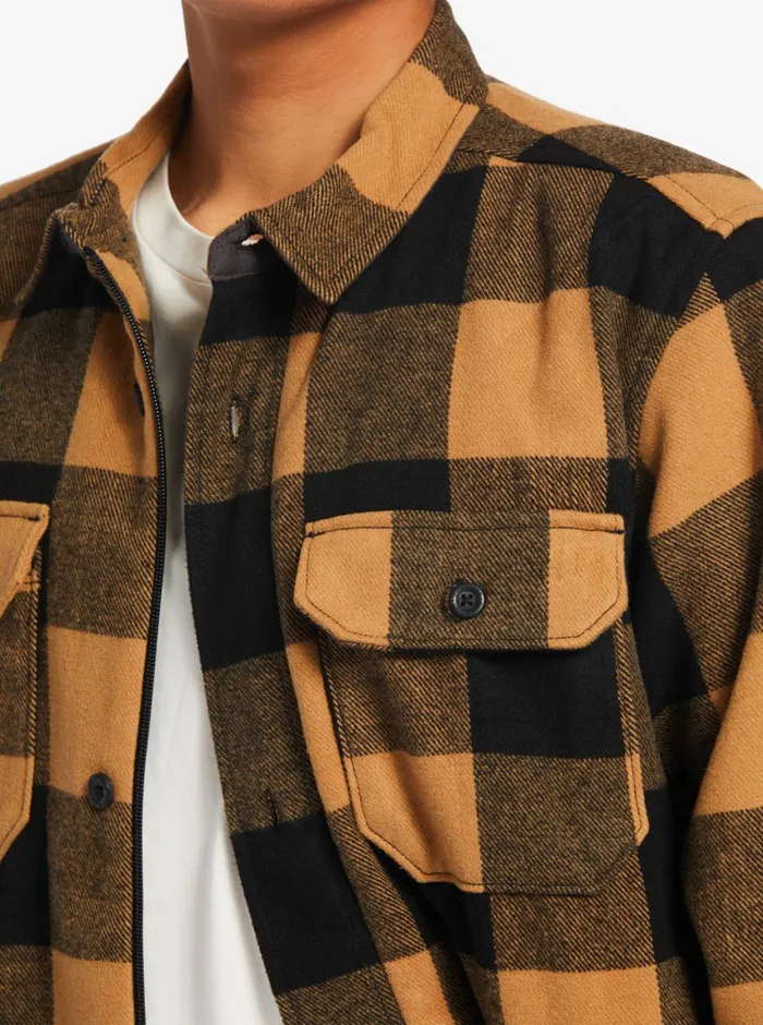 Quiksilver Pickston Jacket Bone Brown Pickston Mens Jackets Quiksilver Pickston Jacket Bone Brown Pickston Mens Jackets