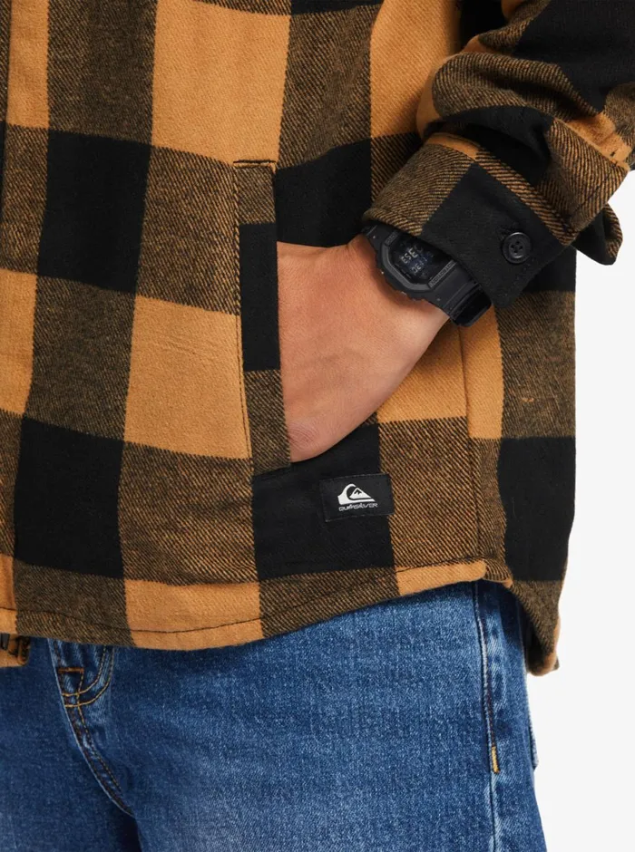 Quiksilver Pickston Jacket Bone Brown Pickston Mens Jackets Quiksilver Pickston Jacket Bone Brown Pickston Mens Jackets