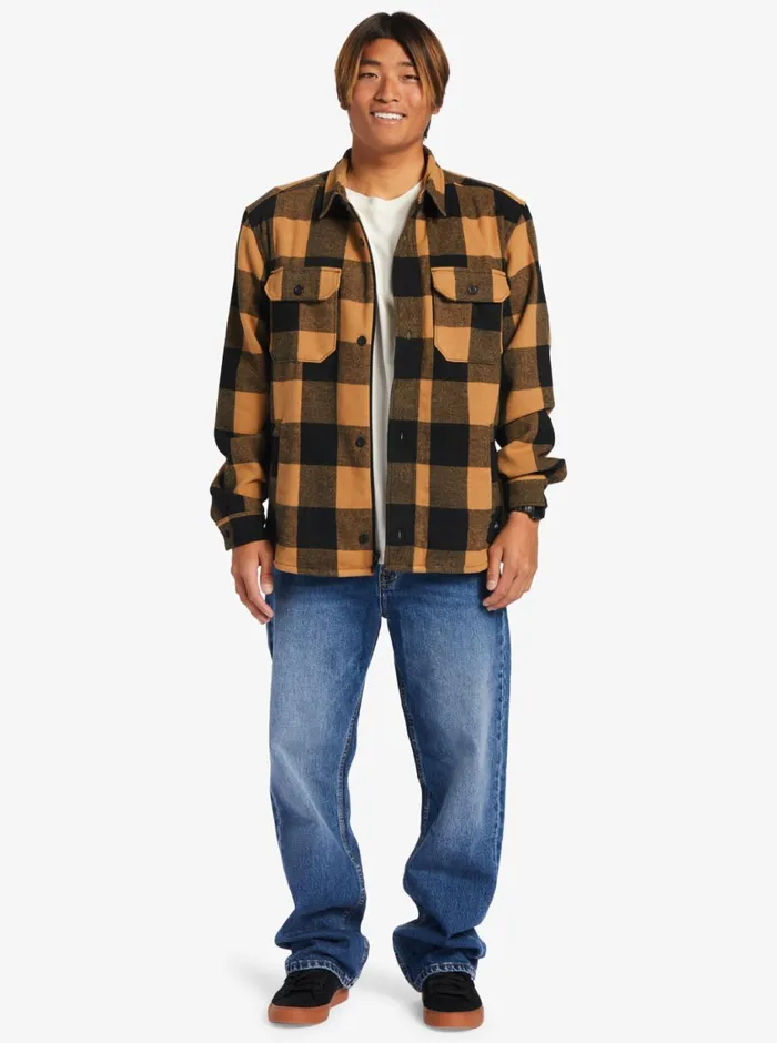 Quiksilver Pickston Jacket Bone Brown Pickston Mens Jackets Quiksilver Pickston Jacket Bone Brown Pickston Mens Jackets