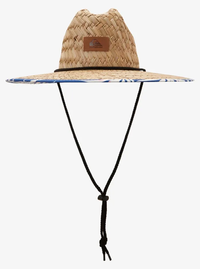 Quiksilver Pierside Print Sun Hat Monaco Blue Mens Hats