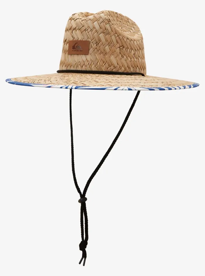 Quiksilver Pierside Print Sun Hat Monaco Blue Mens Hats