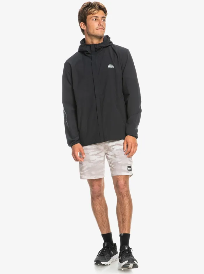 Quiksilver Quik Mile Technical Training Jacket True Black Mens Jackets