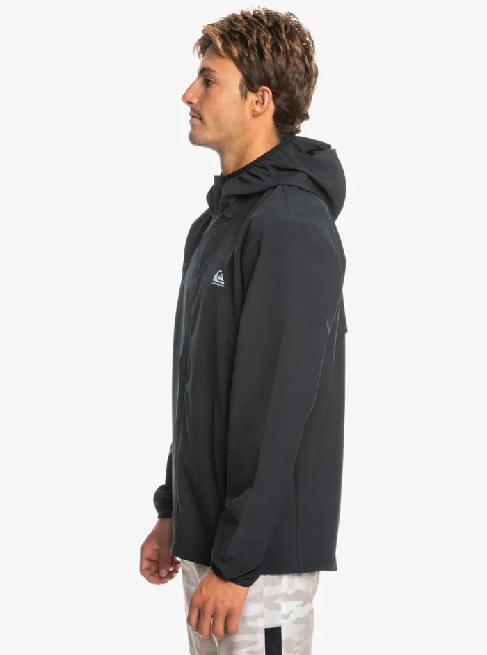 Quiksilver Quik Mile Technical Training Jacket True Black Mens Jackets