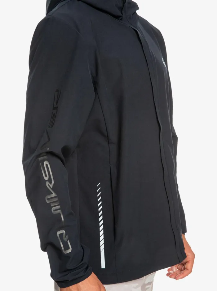Quiksilver Quik Mile Technical Training Jacket True Black Mens Jackets