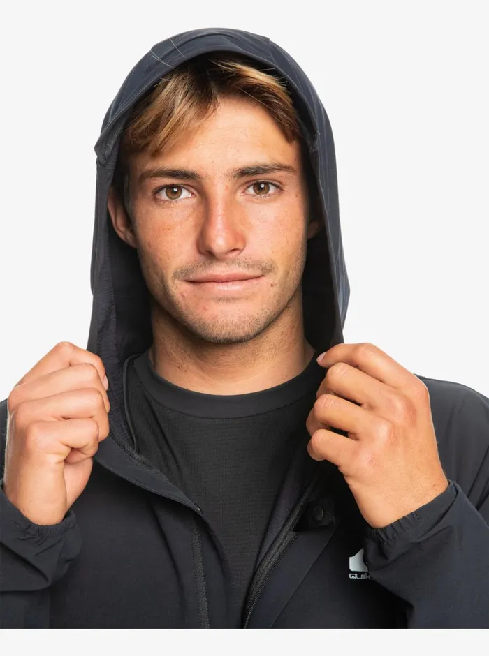 Quiksilver Quik Mile Technical Training Jacket True Black Mens Jackets