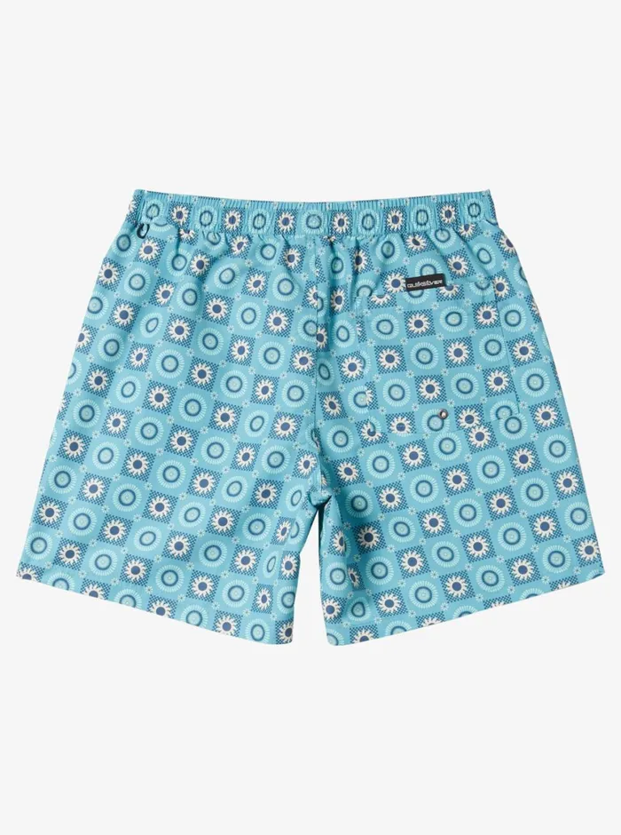 Quiksilver ReMix 17034 Volleys Pastel Turquoise Mens Boardshorts Quiksilver ReMix 17034 Volleys Pastel Turquoise Mens Boardshorts