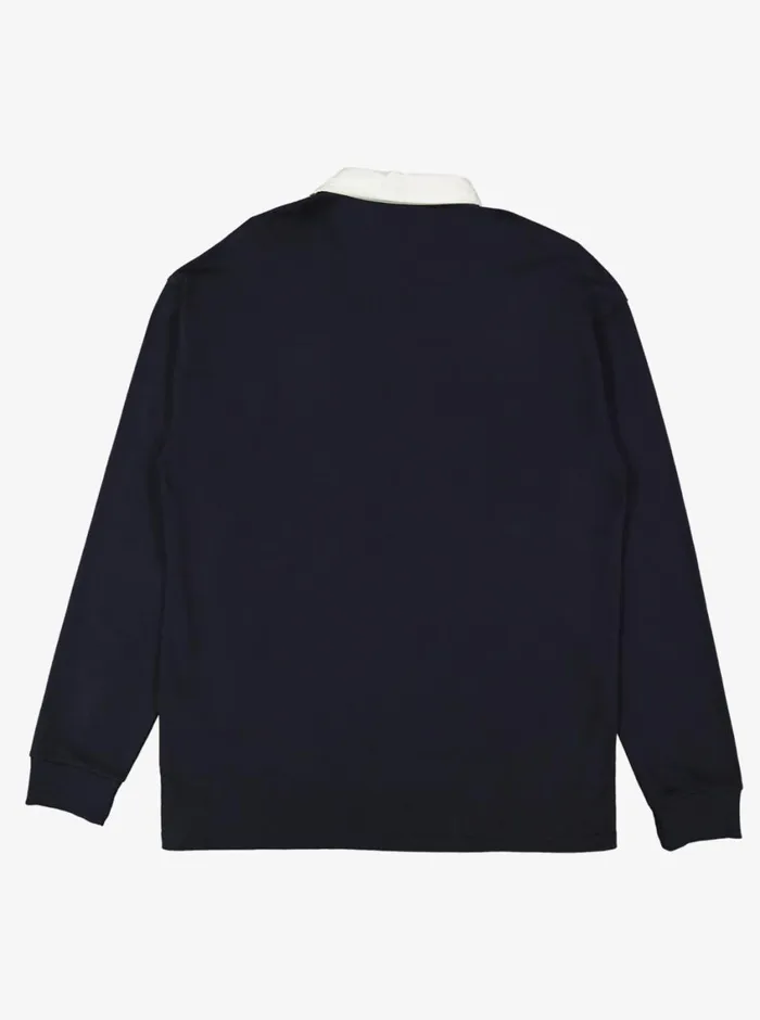 Quiksilver Saturn Long Sleeve Polo Shirt Dark Navy Mens Shirts and Polos Quiksilver Saturn Long Sleeve Polo Shirt Dark Navy Mens Shirts and Polos