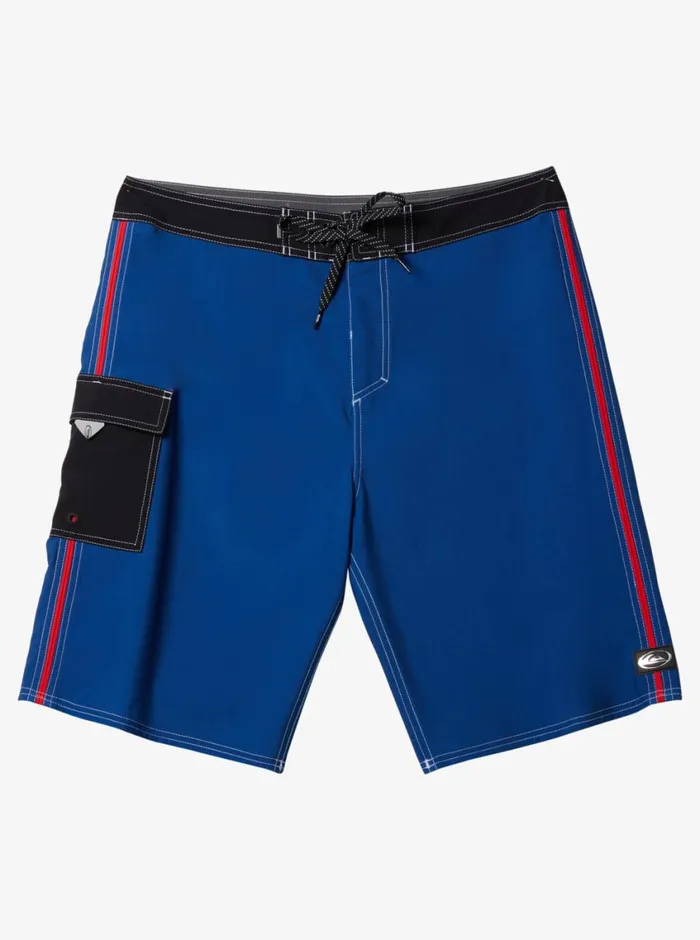 Quiksilver Saturn Solid 21034 Boardshorts Monaco Blue Mens Boardshorts