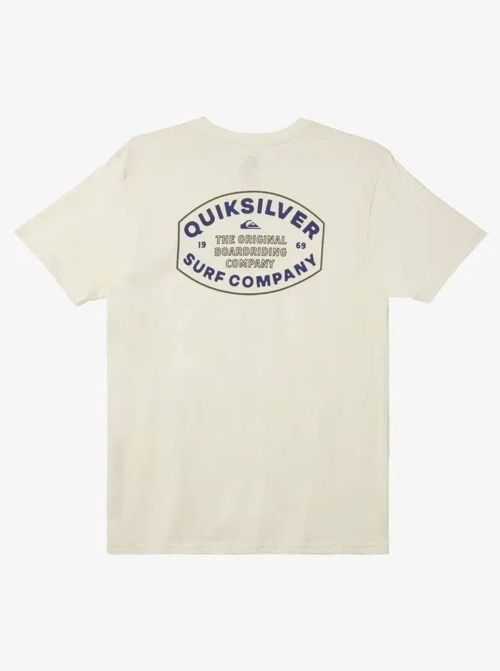 Quiksilver Stay In Bounds TShirt Birch Mens Tees Quiksilver Stay In Bounds TShirt Birch Mens Tees