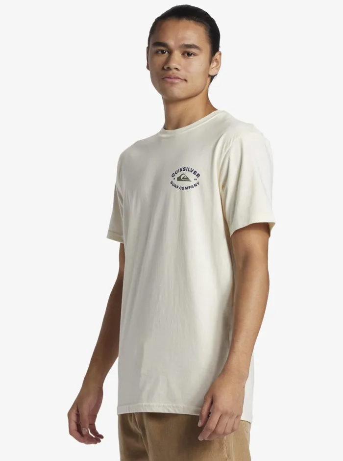 Quiksilver Stay In Bounds TShirt Birch Mens Tees Quiksilver Stay In Bounds TShirt Birch Mens Tees
