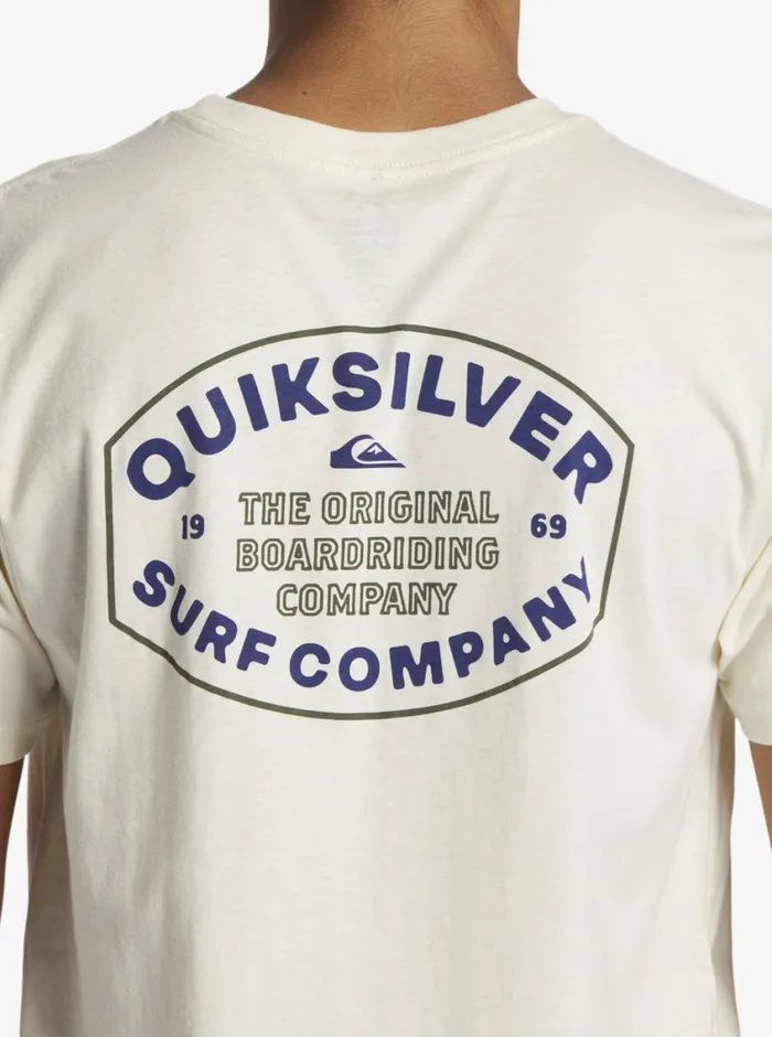 Quiksilver Stay In Bounds TShirt Birch Mens Tees Quiksilver Stay In Bounds TShirt Birch Mens Tees