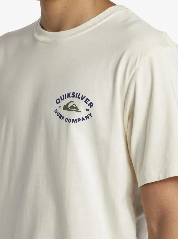 Quiksilver Stay In Bounds TShirt Birch Mens Tees Quiksilver Stay In Bounds TShirt Birch Mens Tees