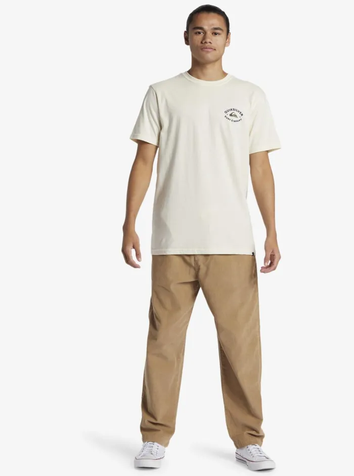 Quiksilver Stay In Bounds TShirt Birch Mens Tees Quiksilver Stay In Bounds TShirt Birch Mens Tees