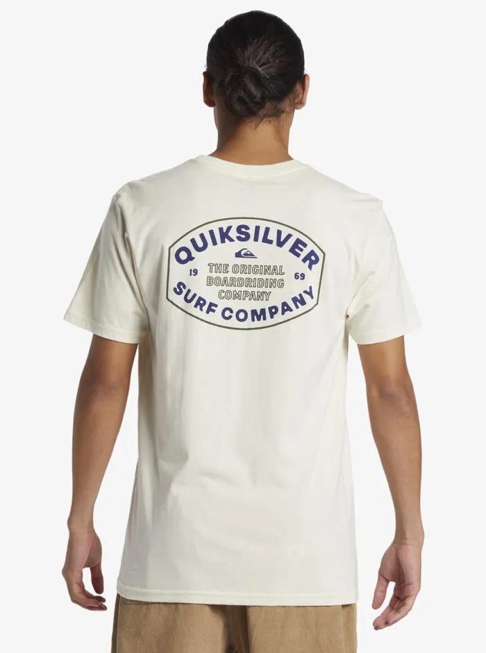 Quiksilver Stay In Bounds TShirt Birch Mens Tees Quiksilver Stay In Bounds TShirt Birch Mens Tees